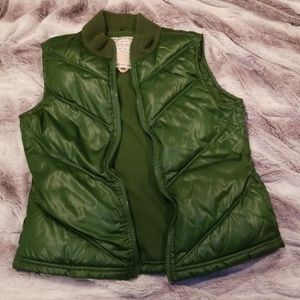 SMALL Old Navy Green Puffer Vest